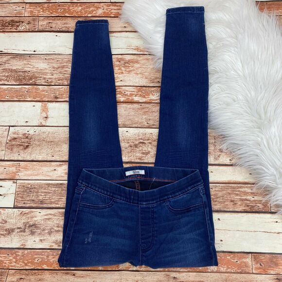 Tommy Hilfiger Women's Jegging Pull On Skinny Jeans Size 00 Dark Wash Stretch - Picture 2 of 5